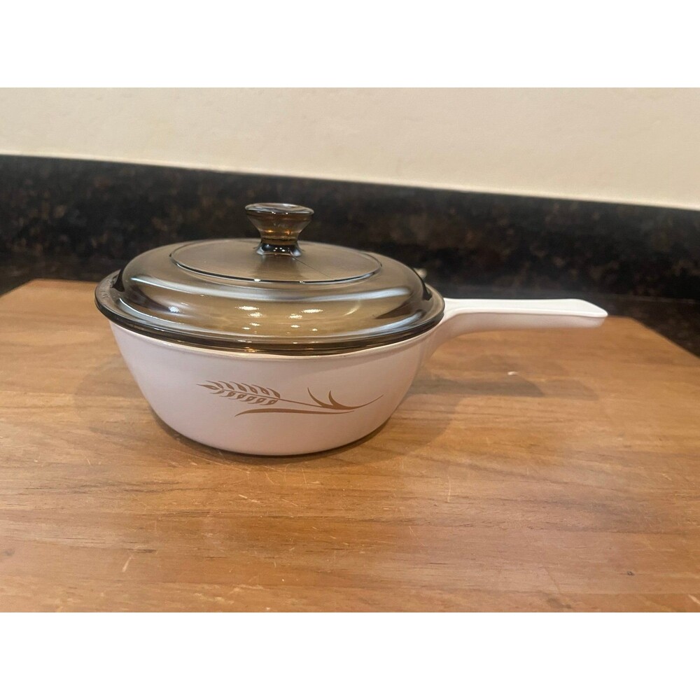 CorningWare Golden Wheat Menu-ette saucepan (W-81)